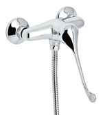 Monomando de ducha con kit. serie 60110 de Genebre. Cromado
